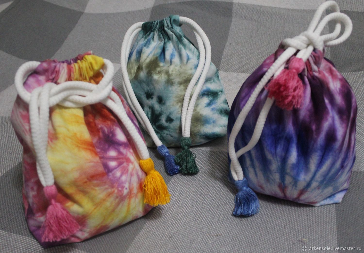 Ekosumki: 100% cotton bag,hand-painted,25h25cm, Sacks, Novosibirsk,  Фото №1