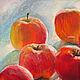 Painting with pastels Bulk apples. Pictures. Pictures for the soul (RozaSavinova). Online shopping on My Livemaster.  Фото №2