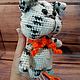Котик вязаный полосатый. Амигуруми куклы и игрушки. Amigurumka-3. Интернет-магазин Ярмарка Мастеров.  Фото №2