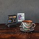 Заказать Кружка Rock 'n' roll cappuccino. Арт-салон 'Райское яблоко'.. Ярмарка Мастеров. . Кружки и чашки Фото №3