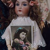 Винтаж: Французская антикварная кукла Jumeau DEP 58 см
