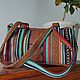 Ethnic Multicolored Bag, Crossbody bag, Mezhdurechensk,  Фото №1