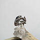 Silver ring in the form of a dragon 'Smaug'. Rings. Unusual Gemstone Jewelry. Online shopping on My Livemaster.  Фото №2