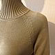 Свитер из кашемира и шелка. Свитеры. Cashmere & Wool / Машинное вязание. Ярмарка Мастеров.  Фото №4