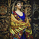 Batik stole 'Russian soul'. Wraps. OlgaPastukhovaArt. Online shopping on My Livemaster.  Фото №2