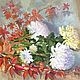 Oil painting 'chrysanthemum of Mystery', Pictures, Moscow,  Фото №1