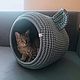 КотоДомик. Домик для питомца. Студия творчества 'Jasmin'. Ярмарка Мастеров.  Фото №5