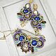 Soutache jewelry set for summer. Bright decorations. Jewelry Sets. VeninnaS. My Livemaster. Фото №4