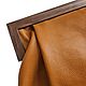 Клатч из кожи  Оранжевый. Клатчи. Art  Clutch. Ярмарка Мастеров.  Фото №4