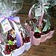 Букет. Ягодный мишка. Съедобные букеты. Кумпан Юлия FLOWERS  ACCESSORIES. Интернет-магазин Ярмарка Мастеров.  Фото №2
