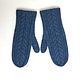 Варежки вязаные валяные. Варежки. Мастерская Wool'Ok (Ирина). Ярмарка Мастеров.  Фото №4
