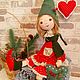 doll interior: Christmas gnome. Interior doll. svetlalife (svetlalife). Online shopping on My Livemaster.  Фото №2