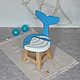 Детский стульчик Кит, Мебель для детской, Санкт-Петербург,  Фото №1