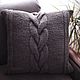 Pillow knitted decorative leaf fall. Pillow. Ira Pugach (pompon). My Livemaster. Фото №4