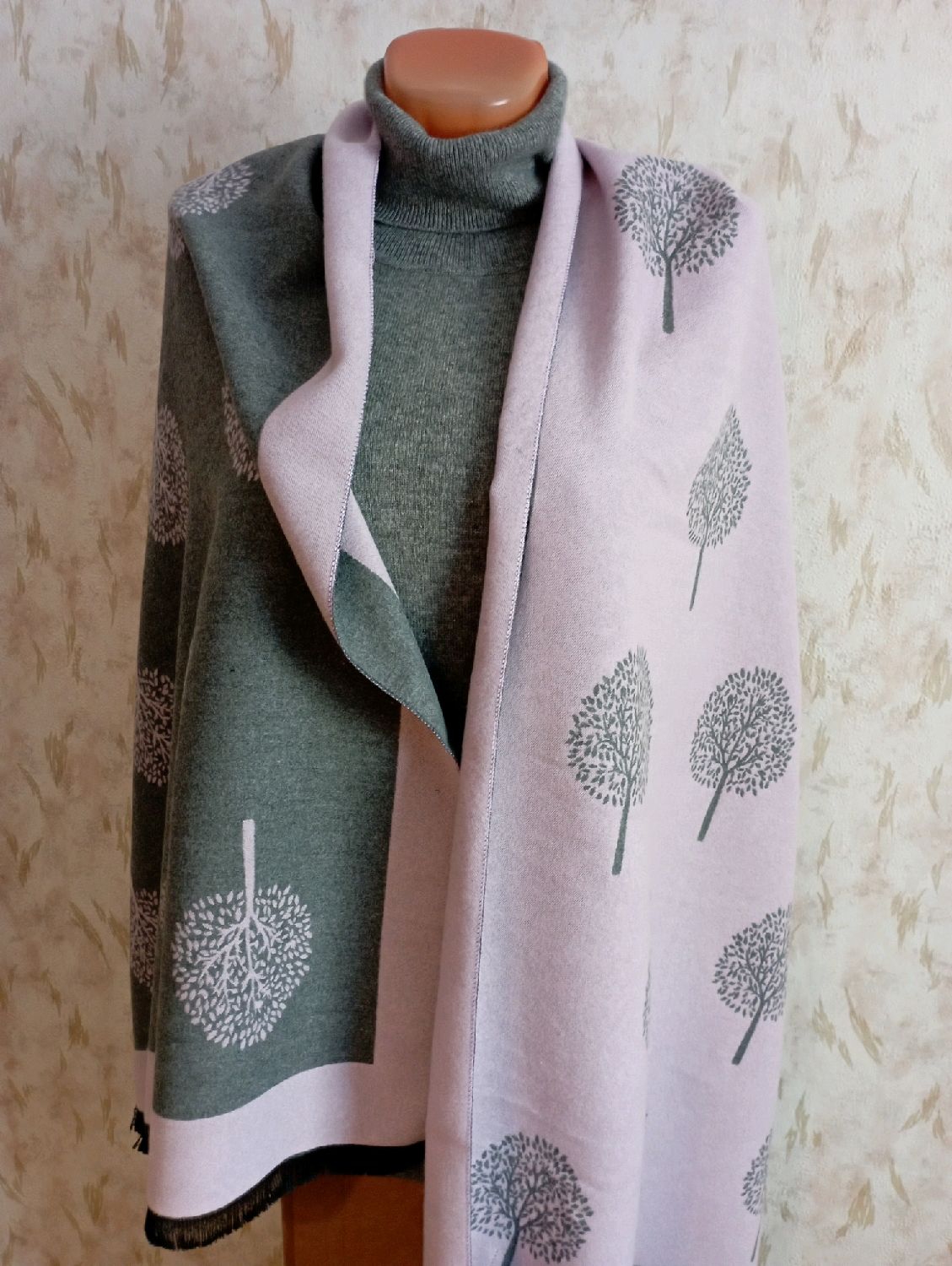 Винтаж: Большой шарф House of tweed, Великобритания купить в интернет ...