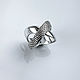 Серебряное кольцо со змеиной фактурой. Кольца. Jam Jewelry. Интернет-магазин Ярмарка Мастеров.  Фото №2