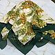 Винтаж: Платок Dolce Gabbana Глицинии 110х110 см шелк, Платки винтажные, Москва,  Фото №1