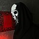 Маска Карателя: Чёрно-белая маска черепа. Маски интерьерные. Workshop_RS. Интернет-магазин Ярмарка Мастеров.  Фото №2