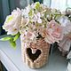 Композиция из холодного фарфора. Композиции. alenailiasovaflower. Интернет-магазин Ярмарка Мастеров.  Фото №2
