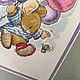Picture cross stitch mouse with balloons cross Stitch. Pictures. sweet-home11. My Livemaster. Фото №4