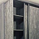 Wardrobe gray-silver.Wardrobe made of wood.Wardrobe wooden loft. Cabinets. 'My s Muhtarom'. Online shopping on My Livemaster.  Фото №2