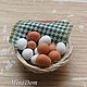 Food for dolls Doll food Eggs homemade Dollhouse miniatures for Doll house Miniature house for dolls Handmade Dollhouse miniature For Dollhouse accessories for dolls
