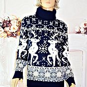 Одежда handmade. Livemaster - original item Knitted sweater, 