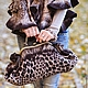 Войлочный палантин Lady cheetah. Палантины. Татьяна Воронина (tatyanavoronina). Ярмарка Мастеров.  Фото №6