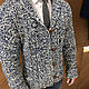 Cardigan men's button-down, Mens outerwear, Moscow,  Фото №1