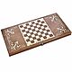 Handmade backgammon 'Coat of Arms of Armenia' big 60. Backgammon and checkers. H-Present more, than a gift!. My Livemaster. Фото №4