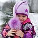 Шапка детская "Смурфик", шапка двойная, шапка с ушками, Шапки детские, Смоленск,  Фото №1