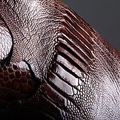 Материалы для творчества handmade. Livemaster - original item Ostrich leather, ostrich paw. Handmade.