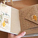 Order Album for the Forest herbarium (linen, embroidery, A5 format, kraft cardboard). smakotik_book (smakotik). Livemaster. . Photo albums Фото №3