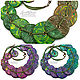 Jewelry Set Stylish Trend Green (690) designer jewelry. Jewelry Sets. Svetlana Parenkova (parenkova). My Livemaster. Фото №5