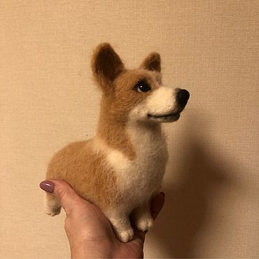 Куклы и игрушки ручной работы. Ярмарка Мастеров - ручная работа Вельш корги пемброк. Handmade.
