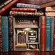 Miniature Insert between the books ' Saloon', Table lamps, Podolsk,  Фото №1