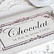 Поднос Chocolat. Подносы. Парамонова Елена Душевные истории. Интернет-магазин Ярмарка Мастеров.  Фото №2