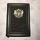 diaries: Leather diary with a coat of arms, handmade, Diaries, Kislovodsk,  Фото №1