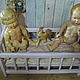 Vintage doll crib 50 years old. Vintage toy. maminy-kukly-vintazh. Online shopping on My Livemaster.  Фото №2