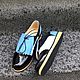 Order Shoes dark blue/white/blue / black lacquer removable element wedge. Hitarov (Hitarov). Livemaster. . Shoes Фото №3