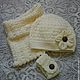 Beautiful set-hat and snood 'Creamy dessert'. Headwear Sets. hand knitting from Galina Akhmedova. My Livemaster. Фото №4