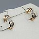 Order Gold diamond earrings 0,136 ct. yakitoriya. Livemaster. . Earrings Фото №3