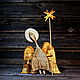 Angel bringer of the light! Golden Wings. The art work of wood, Figurine, Pushkino,  Фото №1
