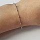 Браслет тонкий из серебра с шариками 16.25 - 18.75 см. Браслет-цепочка. Newstylejewelry. Ярмарка Мастеров.  Фото №5
