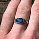 Natural Unheated Blue Sapphire in a 925 Silver ring. Rings. Bauroom - vedic jewelry & gemstones (bauroom). My Livemaster. Фото №5