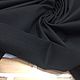 Jersey, color black, Fabric, Shuya,  Фото №1