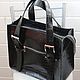 Tote bag: women's leather bag. Tote Bag. antony-1. My Livemaster. Фото №4
