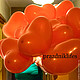 Воздушные шарики сердца - романтический подарок, Оформление мероприятий, Москва,  Фото №1
