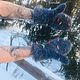 Заказать Варежки вязаные из махера и шерсти. Марина. Ярмарка Мастеров. . Варежки Фото №3