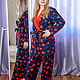 Flannel pajamas, model Hearts, a gift to my sister, Pyjamas, Kursk,  Фото №1